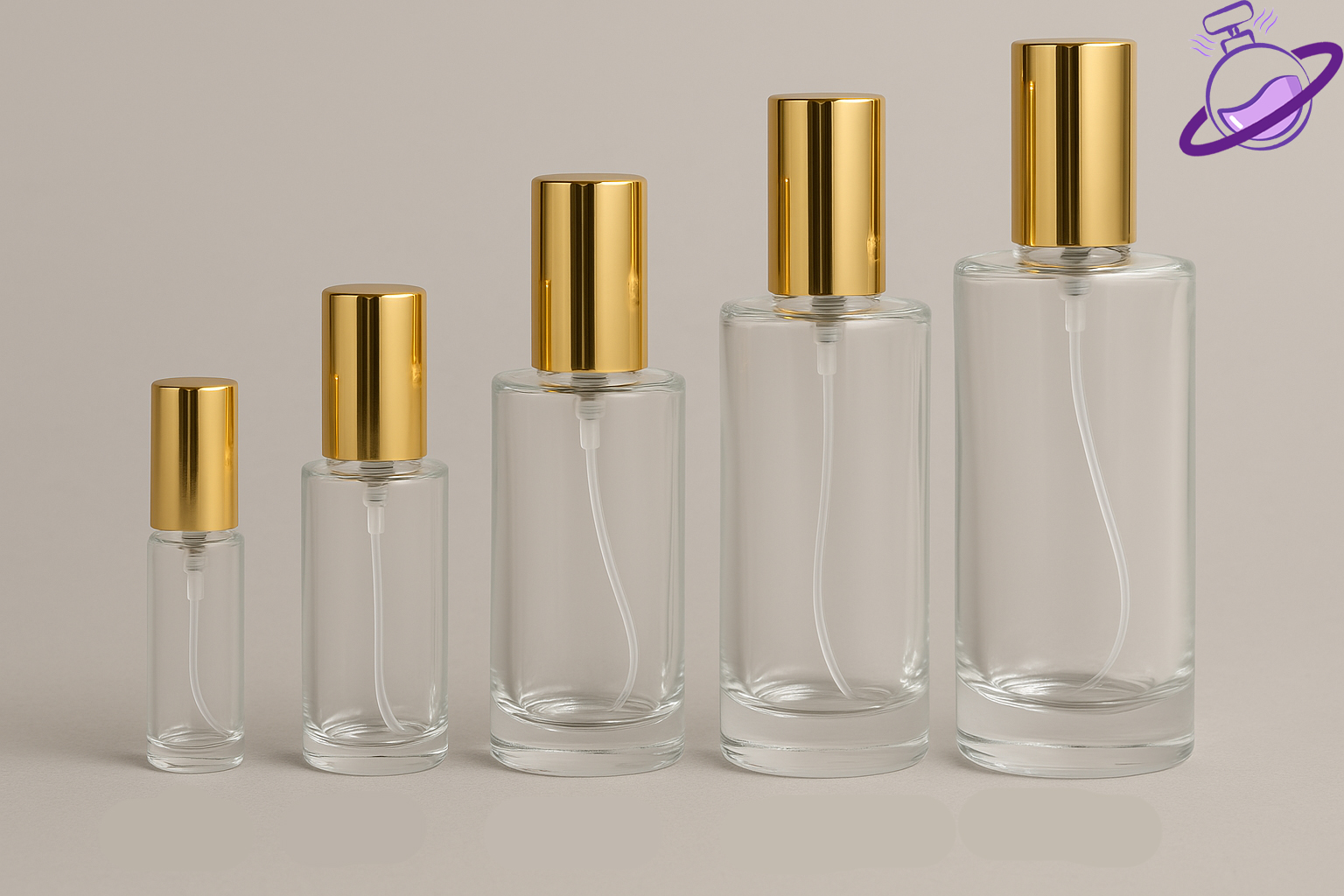 شیشه های عطر چند گرمی است