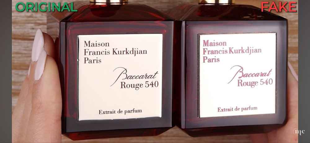 تفاوت باکارات رژ اصل و فیک 29 تفاوت باکارات رژ اصل و فیک