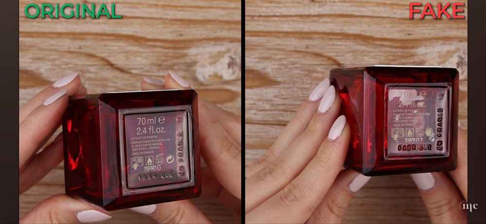 تفاوت باکارات رژ اصل و فیک 27 تفاوت باکارات رژ اصل و فیک