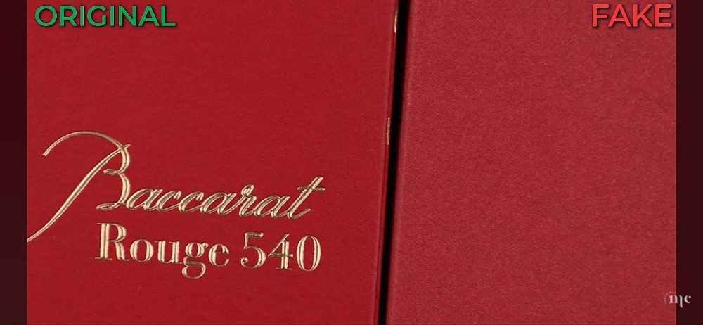 تفاوت باکارات رژ اصل و فیک 26 تفاوت باکارات رژ اصل و فیک