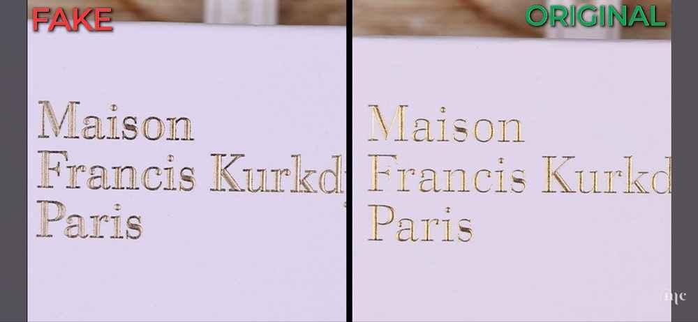 تفاوت باکارات رژ اصل و فیک 31 تفاوت باکارات رژ اصل و فیک