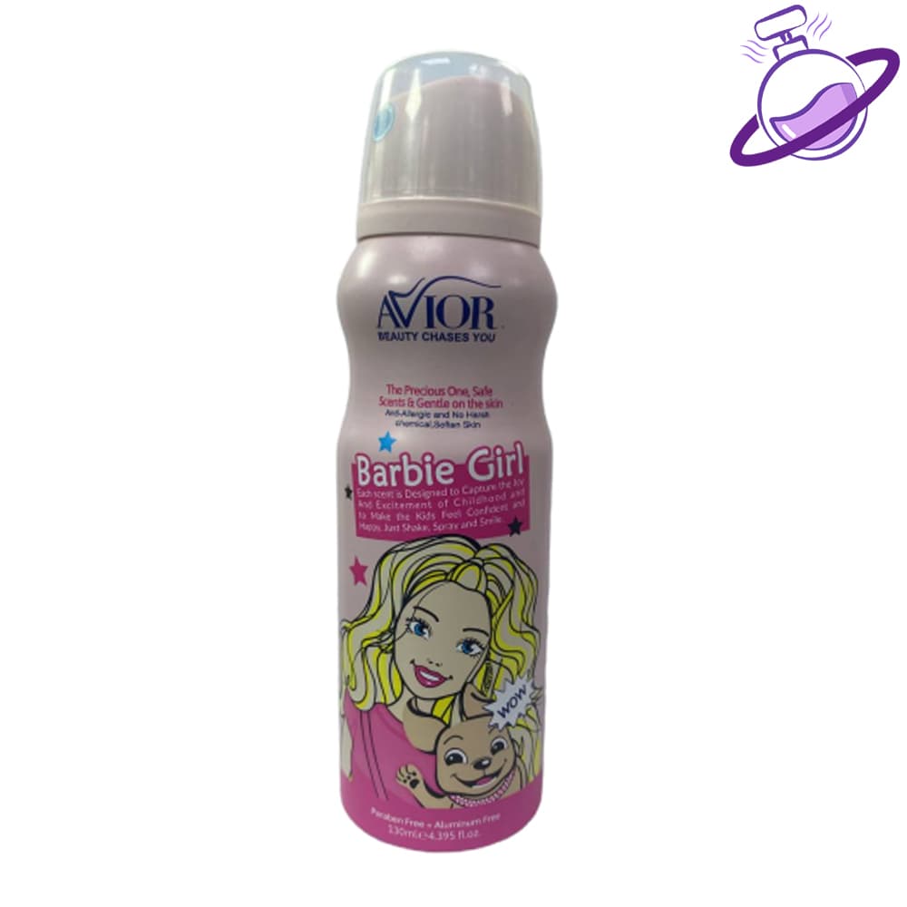 اسپری کودک دخترانه مدل باربی 3 اسپری کودک دخترانه مدل باربی