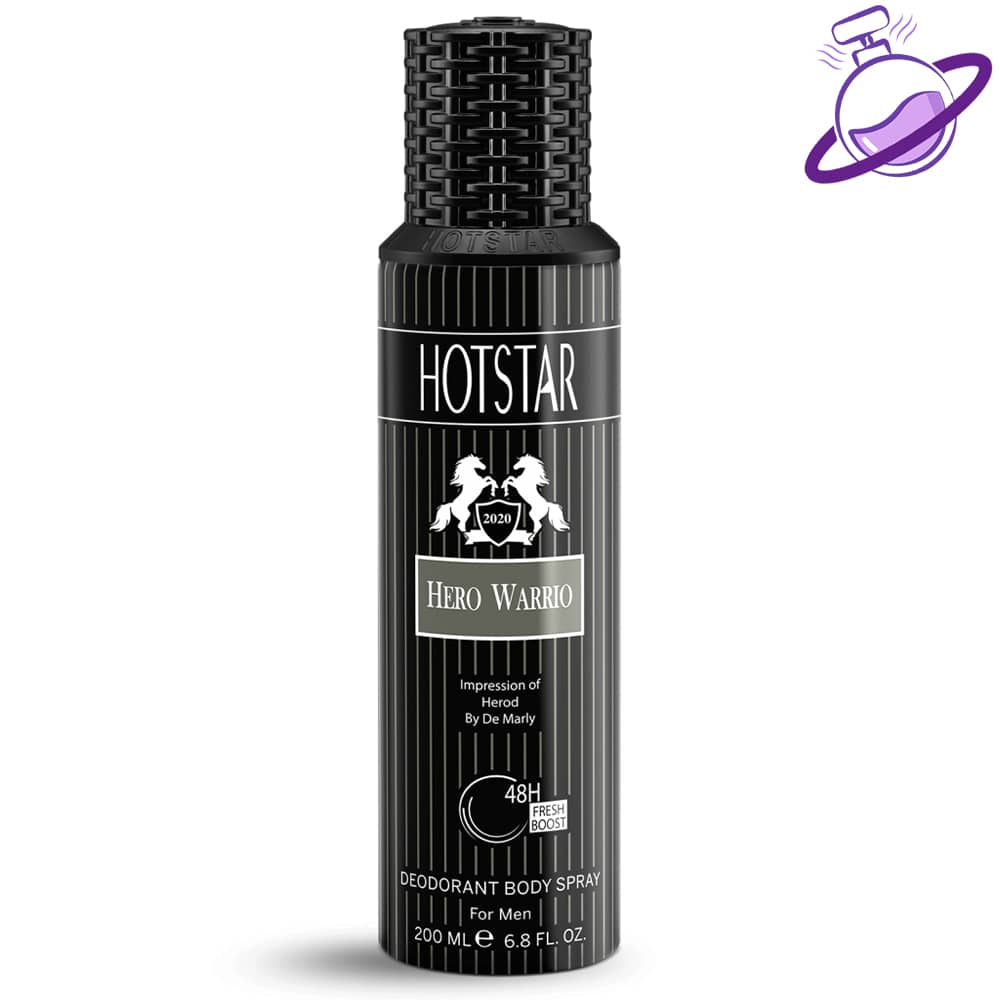 اسپری مردانه هات استار هیرو واریور 2 اسپری مردانه هات استار هیرو واریور