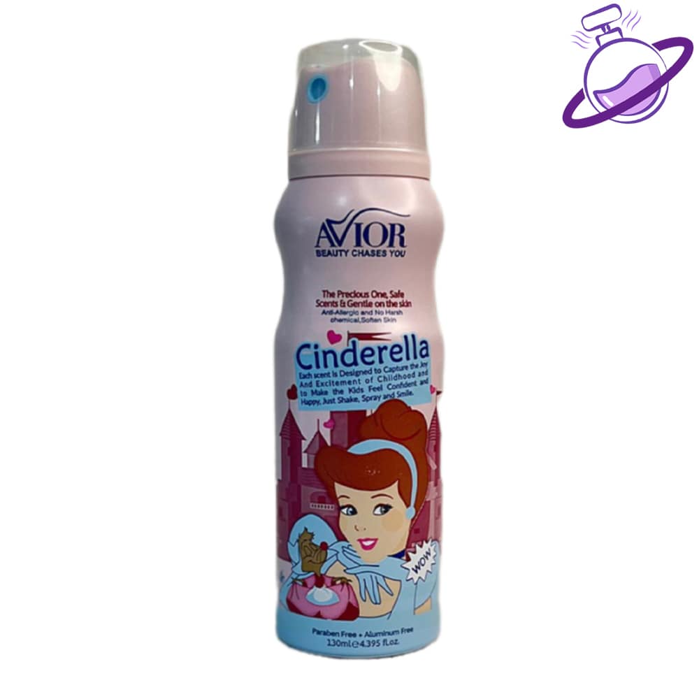 اسپری کودک دخترانه مدل سیندرلا 3 اسپری کودک دخترانه مدل سیندرلا