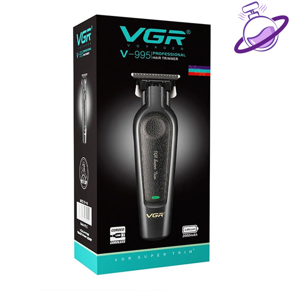 ماشین اصلاح سر و صورت وی جی آر - مدل V-995 6 ماشین اصلاح سر و صورت وی جی آر - مدل V-995