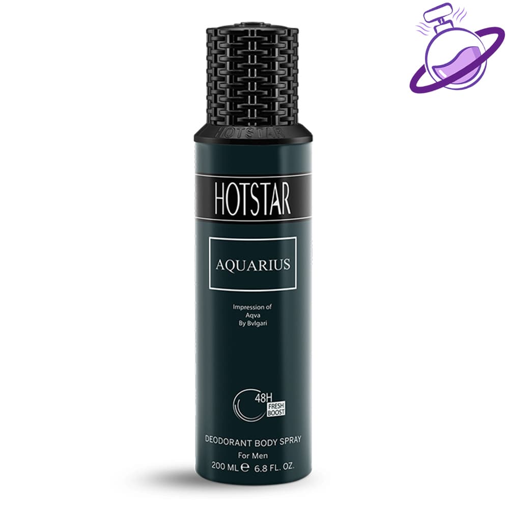 اسپری مردانه هات استار آکواریوس 3 اسپری مردانه هات استار آکواریوس