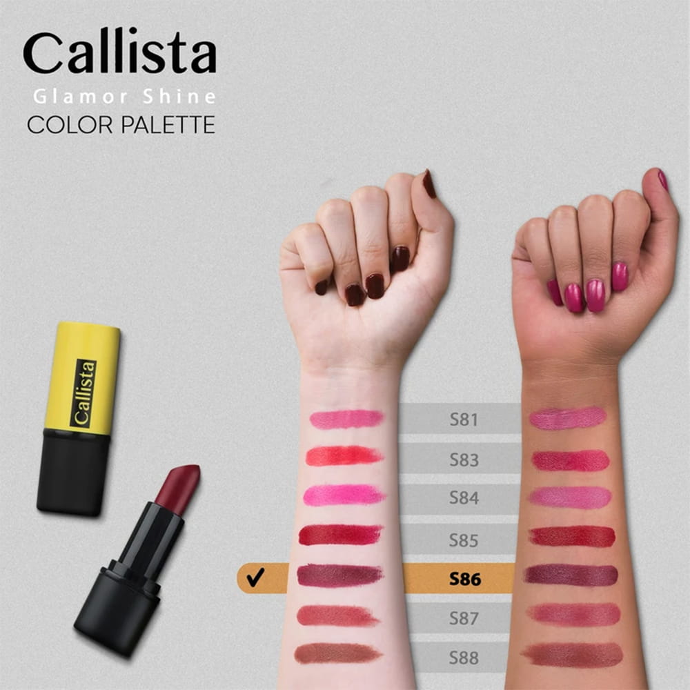 رژلب گلمورشاین کالیستا S86 5 رژلب گلمورشاین کالیستا S86