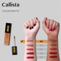 رژلب مایع(لیپ گلاس) ویویدشاین کالیستا S32