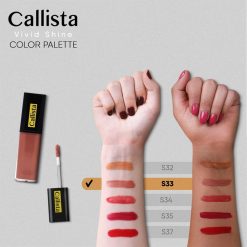 رژلب مایع(لیپ گلاس) ویویدشاین کالیستا S33
