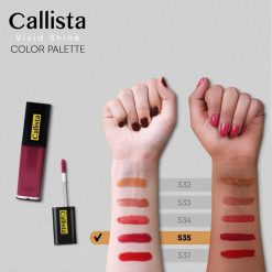 رژلب مایع(لیپ گلاس) ویویدشاین کالیستا S35