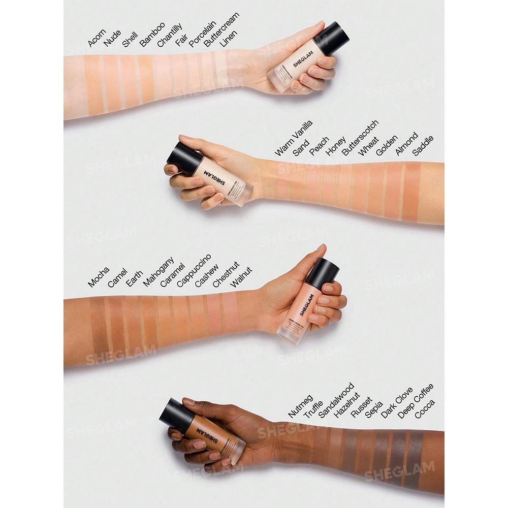 کرم پودر کمپلکس پرو شیگلم 6 Complexion Pro Long Lasting Breathable Matte Foundation