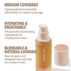 کرم پودر آبرسان شیگلم مدل SkinFinite Hydrating