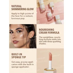 هایلایتر مایع شیگلم مدل Glow Bloom