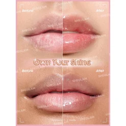 لیپ پلامپر سرنگی شیگلم مدل Booster Shine Plumping Lip Gloss