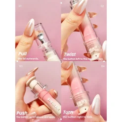 لیپ پلامپر سرنگی شیگلم مدل Booster Shine Plumping Lip Gloss