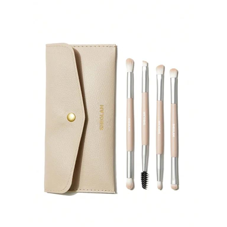 ست براش آرایش چشم شیگلم مدل Glam 101 Eye Essentials همراه کیف