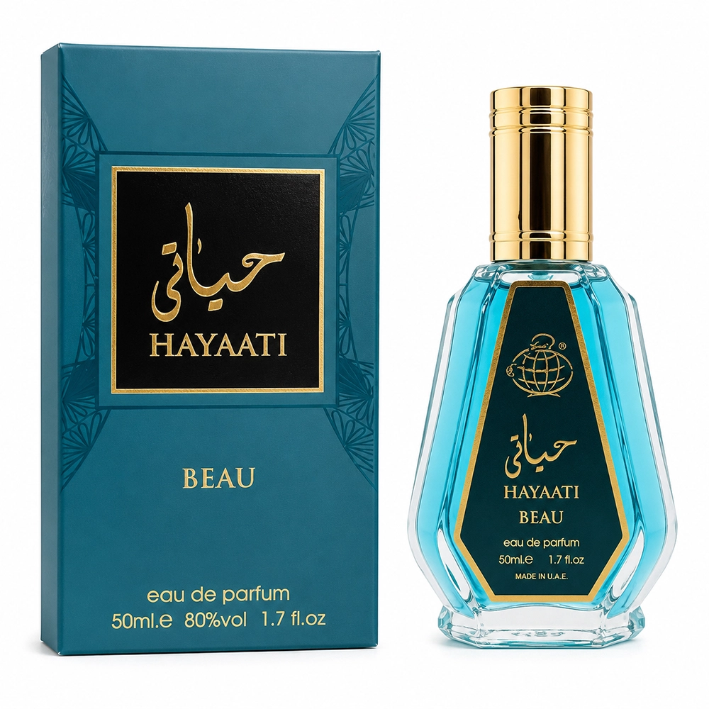 ادکلن 50 میل فرگرانس حیاتی آبی الهام از هایاتی