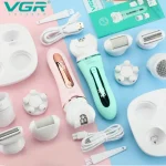 ست اصلاح موی بدن بانوان وی جی ار مدل v-751