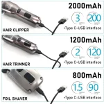 ماشین اصلاح موی سر و صورت شارژی وی جی ار مدل V-675 S3