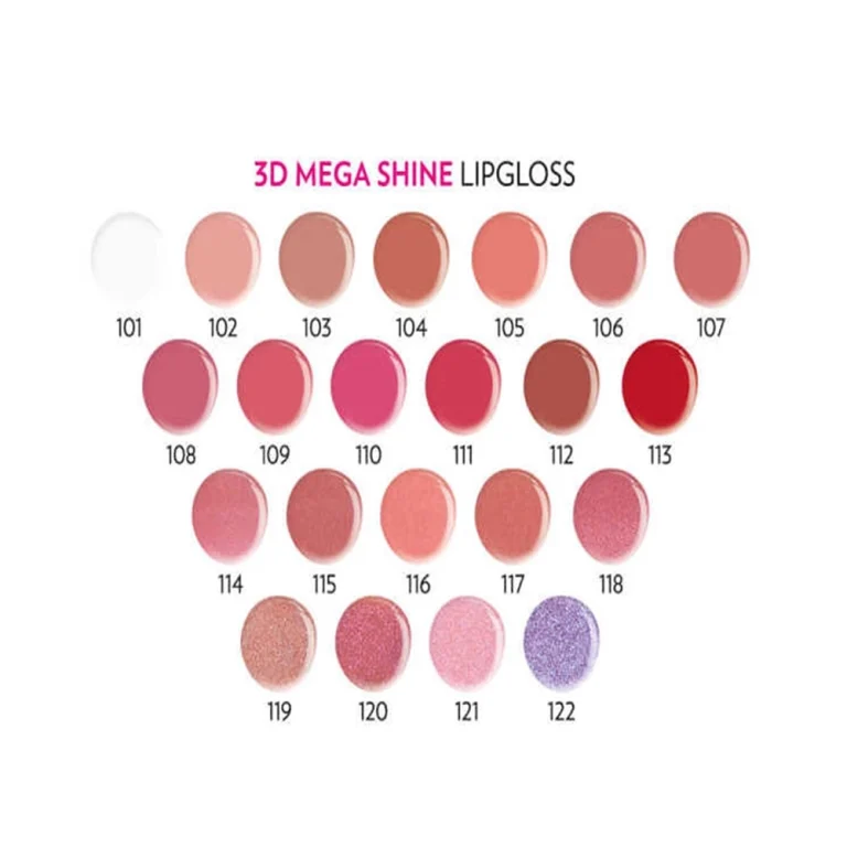 رژلب مایع گلدن رز مدل 3D Mega Shine