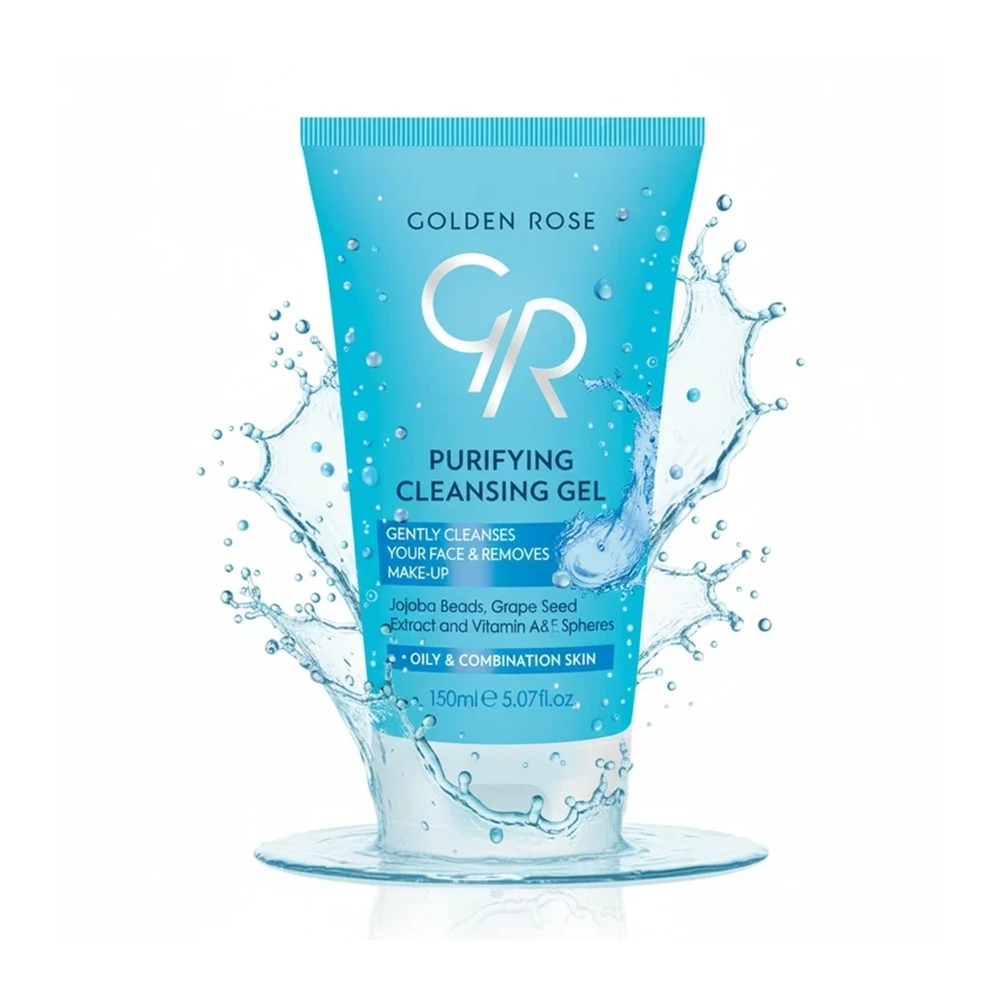 ژل پاک کننده صورت گلدن رز مدل Purifying Cleansing Gel