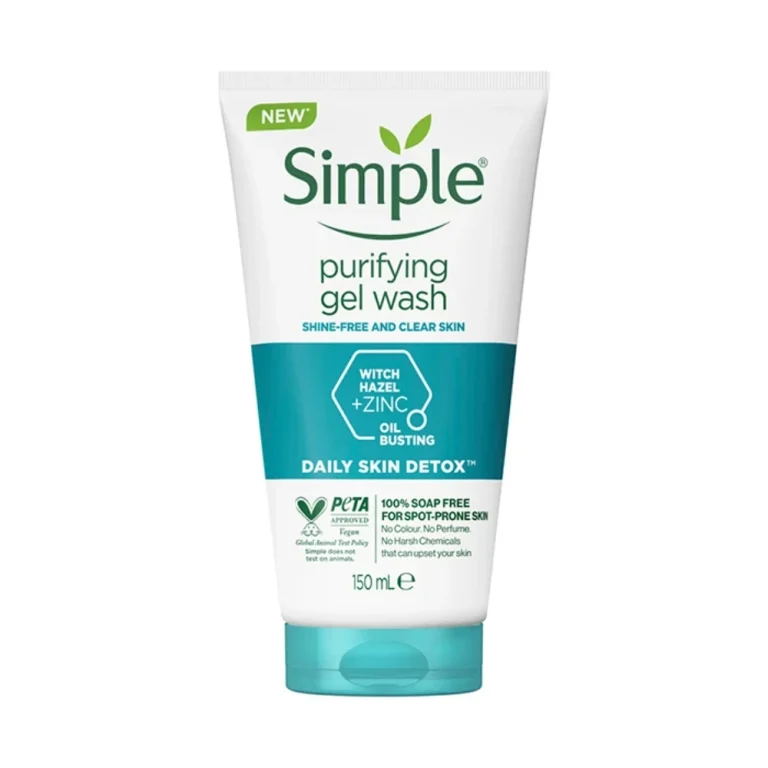 ژل شست‌شوی صورت سیمپل مدل purifying