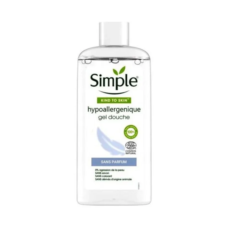 ژل دوش سیمپل مدل ملایم Hypoallergenique حجم 500 میل