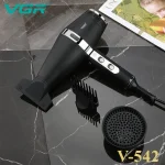 سشوار حرفه‌ای 2400 وات وی جی ار مدل 542