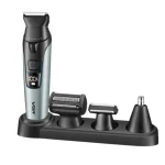 ست ماشین اصلاح بینی صورت و بدن شارژی وی جی ار مدل V-634 4in1