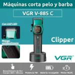 ماشین اصلاح موی سر و صورت شارژی وی جی ار مدل V-885C