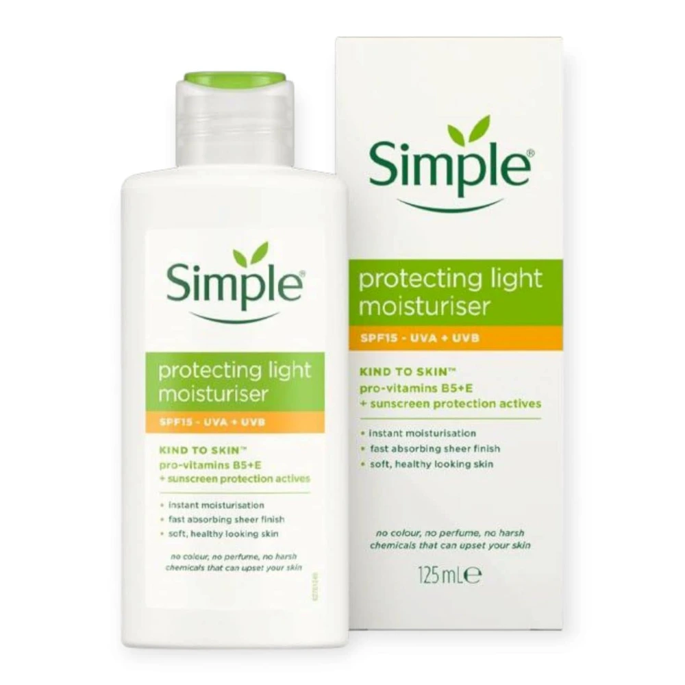 کرم آبرسان و مرطوب‌کننده لایت سیمپل SPF15