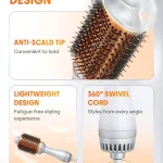 برس حرارتی شیگلم مدل IT-CURL THERMAL BLOWOUT قطر 38mm