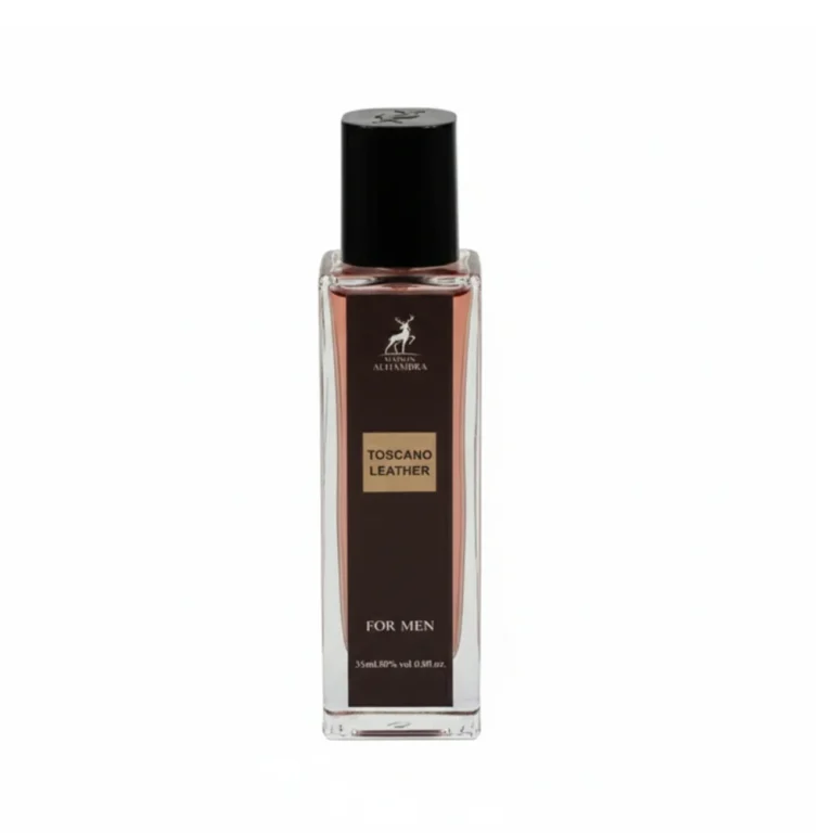 ادکلن مینی ادوپرفیوم مدل TOCCANO LEATHER الحمبرا یونیسکس