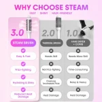 سشوار برس دار شیگلم هیر مدل Hydra Shot Steam Blowout Brush