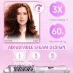 سشوار برس دار شیگلم هیر مدل Hydra Shot Steam Blowout Brush