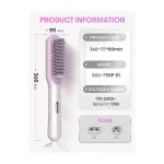 برس حرارتی بخاردار شیگلم مدل Hydra Shot Steam straightening brush Pro