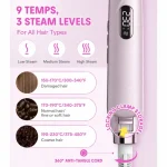 اتو مو شیگلم مدل Sleek Chic Twist Kiss Flat Iron 25