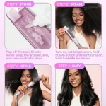 سشوار برس دار شیگلم هیر مدل Hydra Shot Steam Blowout Brush