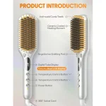 برس حرارتی حرفه ای شیگلم مدل Sleek Chic Triple Grip