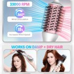 سشوار برس دار شیگلم Sheglam Cool Shield Blowout Brush Pro