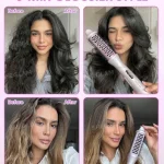 سشوار برس دار شیگلم هیر مدل Hydra Shot Steam Blowout Brush