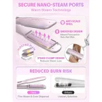 اتو مو بخاردار شیگلم مدل Hydra Shot Steam Iron Pro-EU Plug