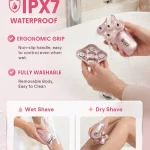 ماشین اصلاح موی بدن بانوان شیگلم هیر مدل 5D Flash Shaver