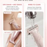 ماشین اصلاح بانوان شیگلم مدل Smooth Moves Single Blade Electric Razor
