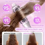 برس حرارتی شیگلم مدل Hydra Shot Steam Blowout Brush سایز 38