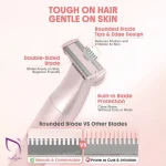 ماشین اصلاح بانوان شیگلم مدل Smooth Moves Single Blade Electric Razor